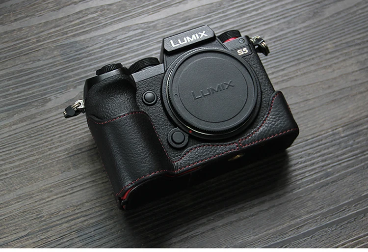 本革 カメラケース パナソニック Panasonic S5用 本革カメラケース,snaponyux DC-S5GK s5 s5 ii s5 mark ii