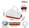 Wilson Tennis Racket Bag Small Hand Bag French Open Co-Branded Model Tennis Accessories Bag Mini Travel Bag Racquet Sports 3