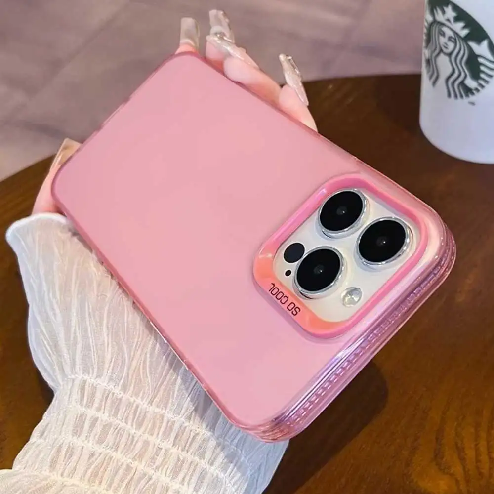Sleek Silver IMD Soft Silicone Phone Cover