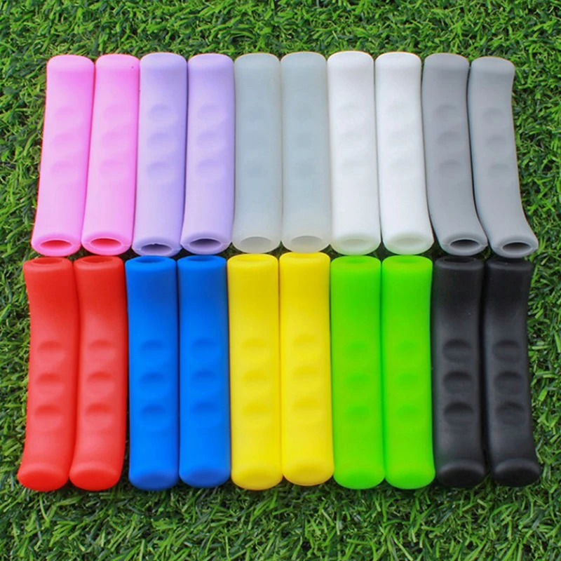 Description Picture 3 of item2pcs Bicycle Brake Handle Cover TPR MTB Grips Bicycle Handlebar Protect Cover Anti-slip Bicycle Protective Gear Bike Accessories