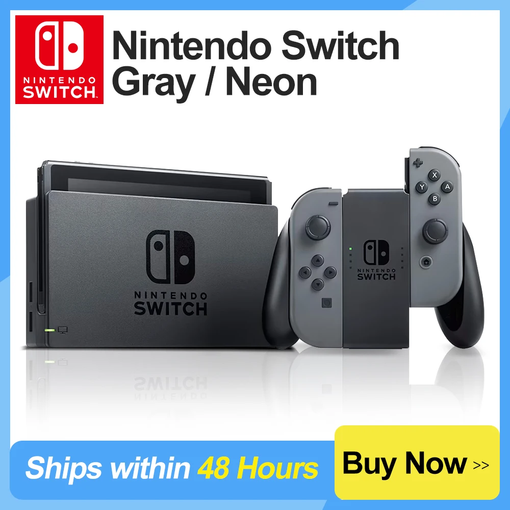 Nintendo Switch Console Gray Joy Con Nintendo Switch Console 32gb