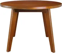 Hardwood Round Coffee Table - Hand-Wiped Sweet Oak 2