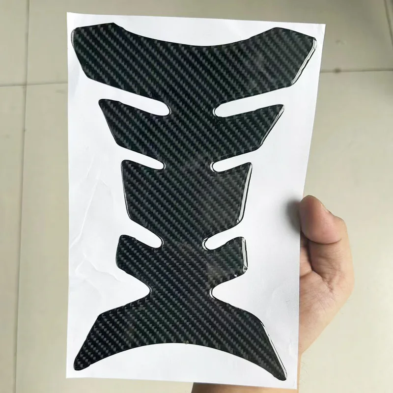 Carbon Universal Motorcycle Tank Pad Protector Sticker 3d Decal 1PC For Yamaha Honda Kawasaki Ktm Bmw Ducati Suzuki