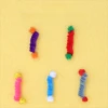 5pcs/10pcs  Plush Small Spring Cat Toy Candy Ball Throwing Ball Pet Toy 3