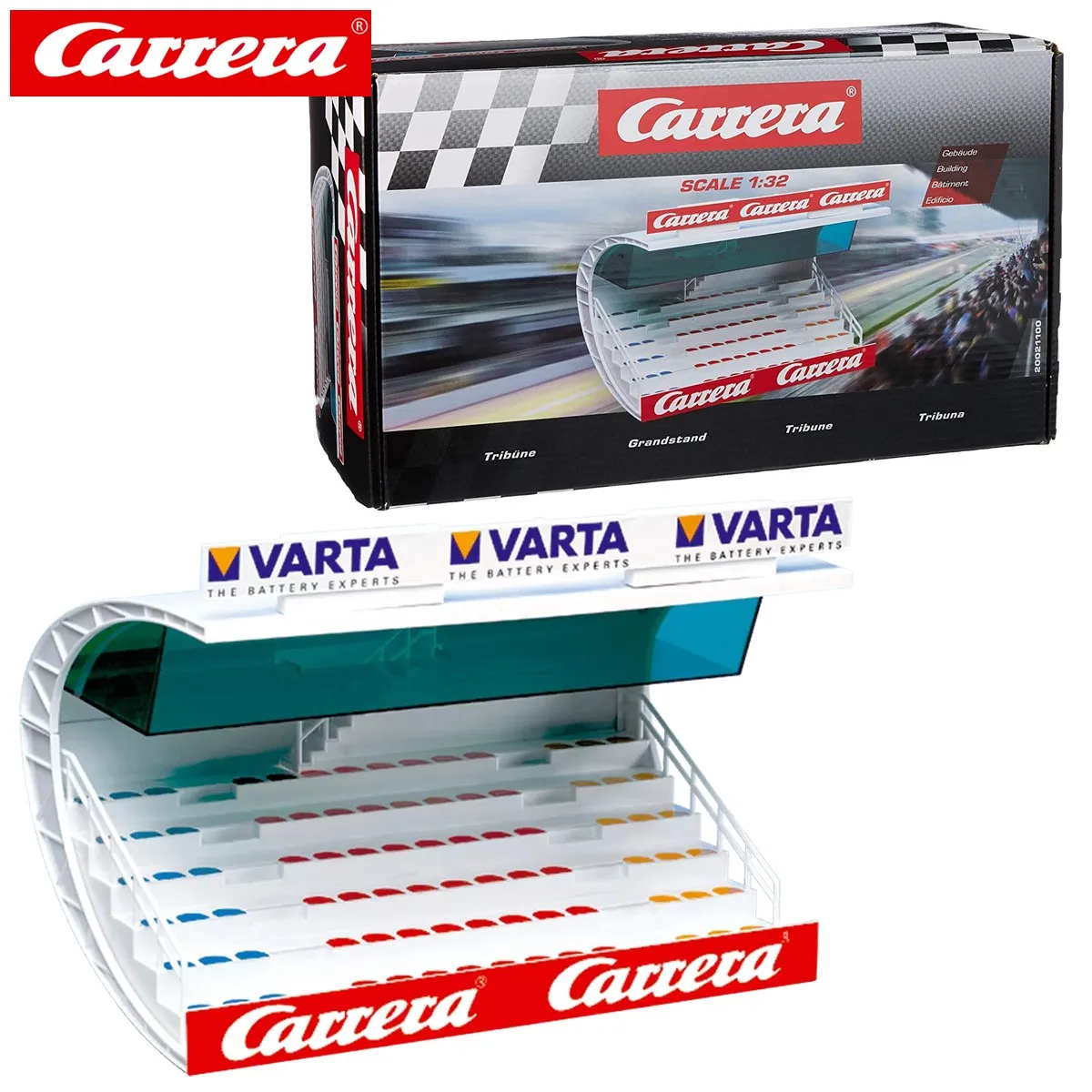 Carrera Slot Car 132 /124 Scenery Accessory 21100 Grandstand / 21101