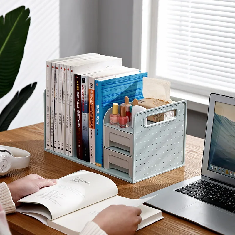 Organizador de escritorio, portalápices, soporte para mando a distancia de  TV, caja de almacenamiento para mesa de té, restaurante, sala de lectura,  Estilo C BLESIY Sostenedor del tejido