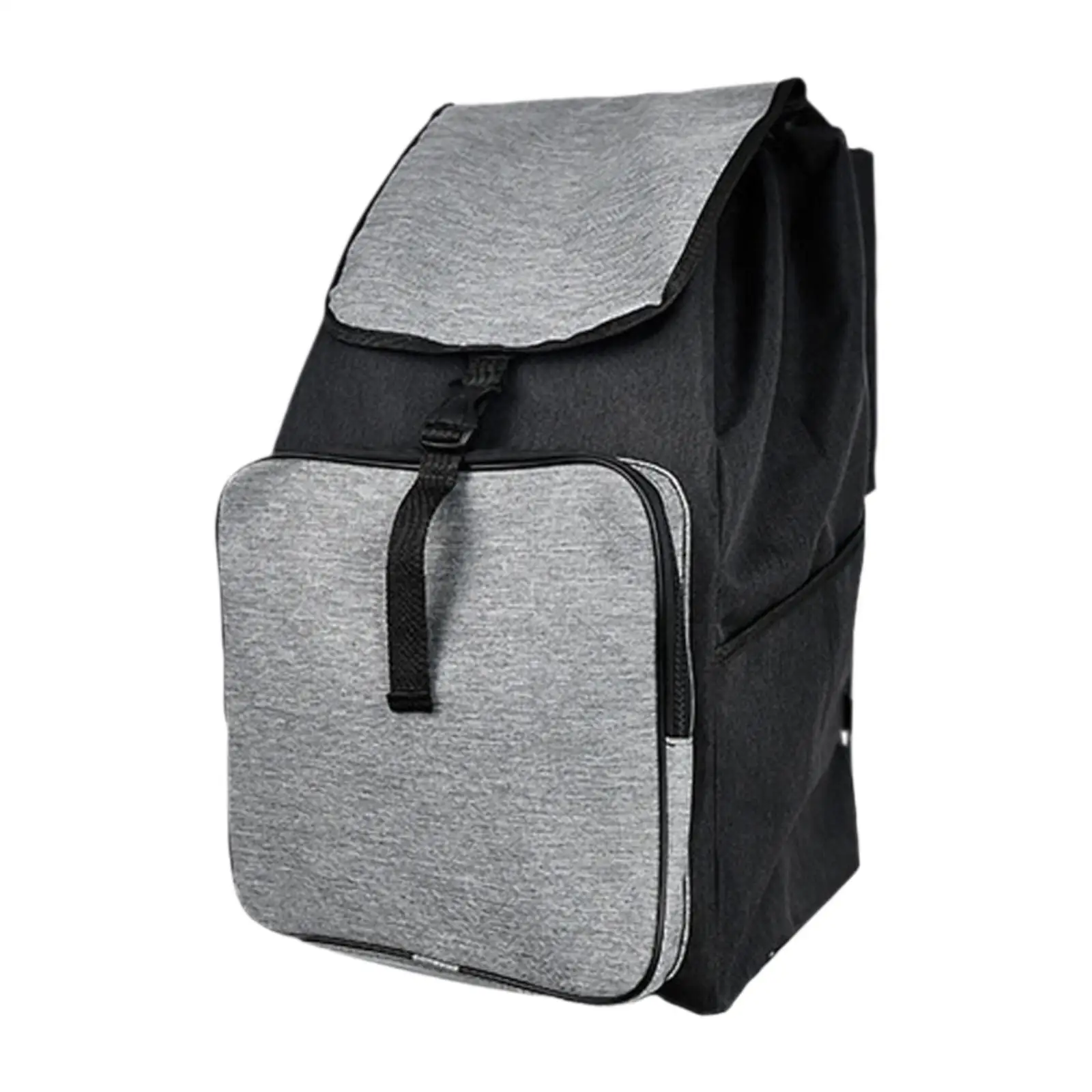 Folding Trolley Cart Storage Bag Replacement Waterproof for Shopping Grocery Accessory Lightweight Wear Resistant 51x33x22cm