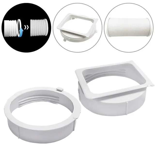 Exhaust Duct Interface Pipe Hose Connector For Portable Mobile Air Conditioner Home Improvement Heating Cooling Accessories 1