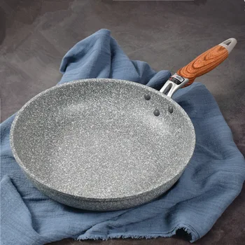 Durevole Pietra Frittura Wok Padella Antiaderente Pentola In Ceramica Friggitrice A Induzione Bistecca Cottura Stufa A Gas Padella Pentole Strumento per Set Da Cucina 1