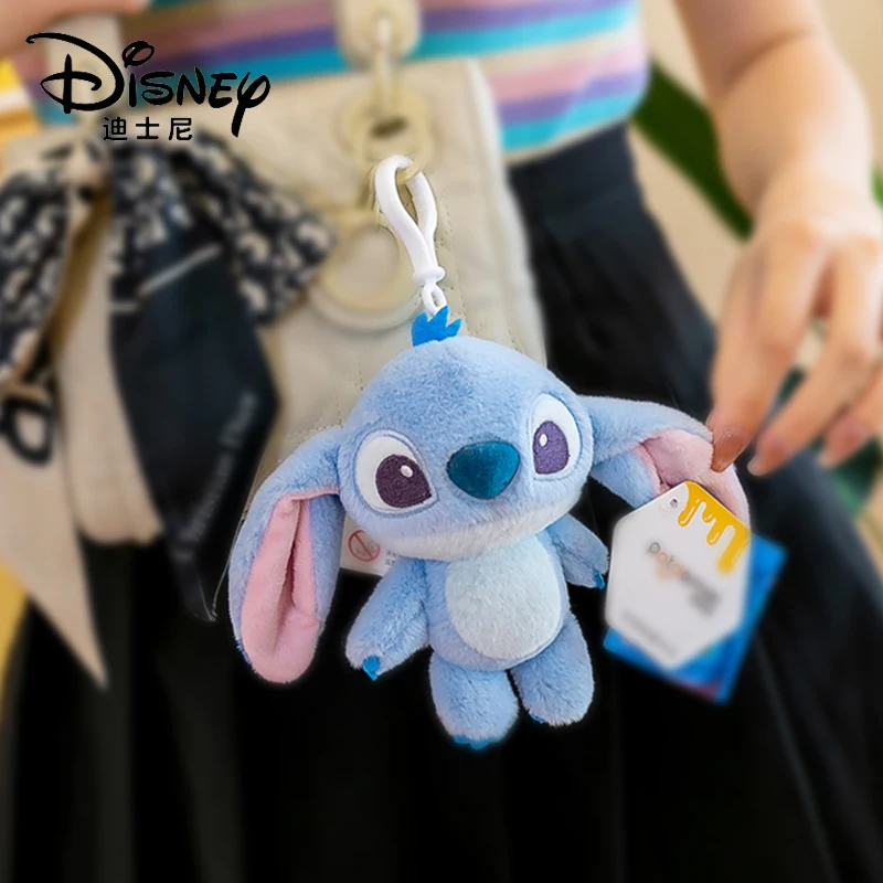 Stitch Keychain Plush Toy Backpack Pendant Decoration Children's Toy Stuffed Doll Disney plush keychain backpack decoration plush doll key chain plush toy