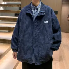  Autumn Winter Fashion Bomber Jackets for Men Baseball Uniform Oversized Coat Jackets and Coats Loose Student Casual Women Jacket 