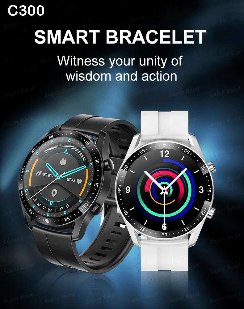 C300  ȭ Ʈ ġ  ƮϽ  ð  ո ð MYFULONN 2022 ο SmartWatch GT2 Androi