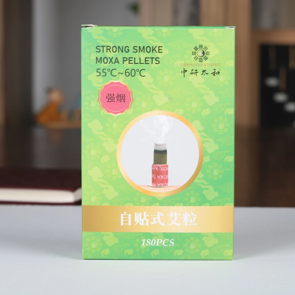 Zhongyan Taihe Self-adhesive Moxibustion 180 Capsules box