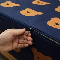 Waterproof Mattress Cover with Zipper Six-Sided Bed Bug Proof Mattress Encasement Customized Size Fitted Sheet Cute Bed Cover 2