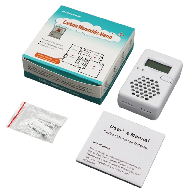 

CO Alarm Carbon Monoxide Alarm Detectors 85dB High Sensitive for Home 85WC