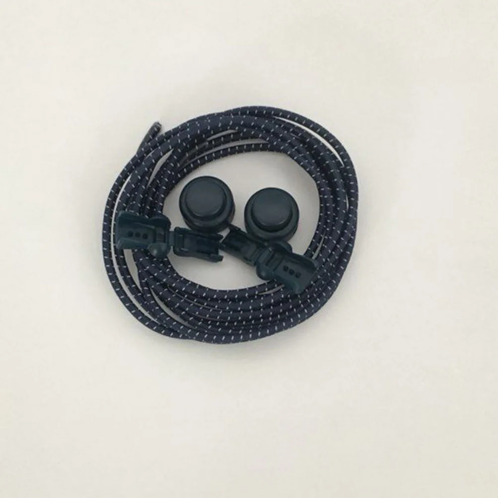 

Shoe Laces Shoelaces Lazy Elastic Reflective Elasticity Round Buckle Sports Child