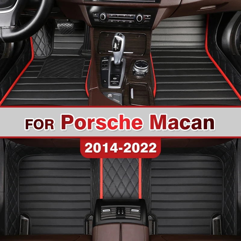 Car floor mats for Porsche Macan 2014 2015 2016 2017 2018 2019 2020