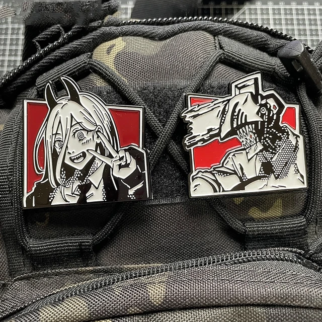 Metal Hook and Loop Patches for Clothing Anime Character Armband