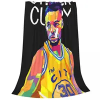 Stephen Curry Blanket Fleece Breathable Sofa Throw Blankets For Couch Bedding Outdoor Throws Bedspread Quilt 2