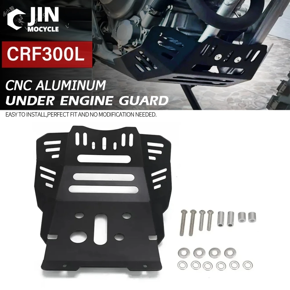 

CRF300L Engine Protection Cover Skid Plate Bash Frame Guard For HONDA CRF 300L 2021 2022 2023 CRF 300 L Motorcycle Accessories