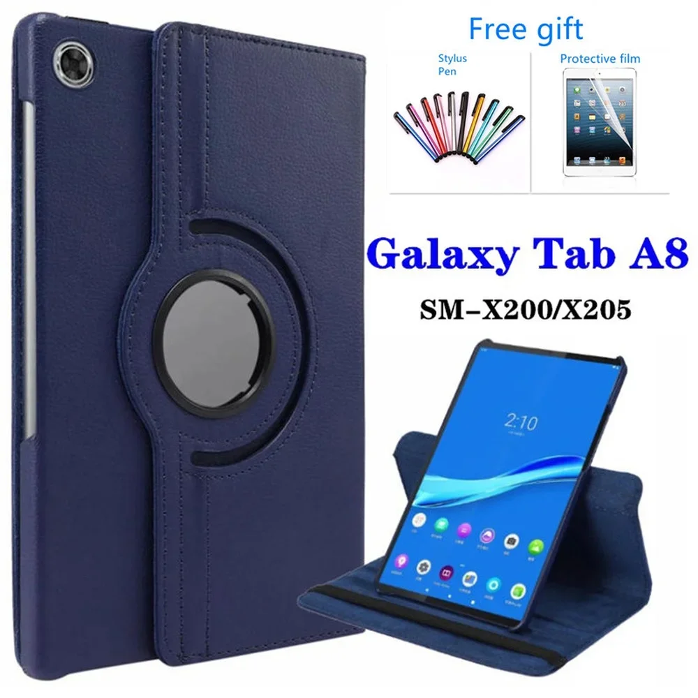Capa Protetora para Tablet Couro Giratória de 2023 Graus para Samsung Galaxy Tab Aversão 10.5 Sm-x200 Sm-x205