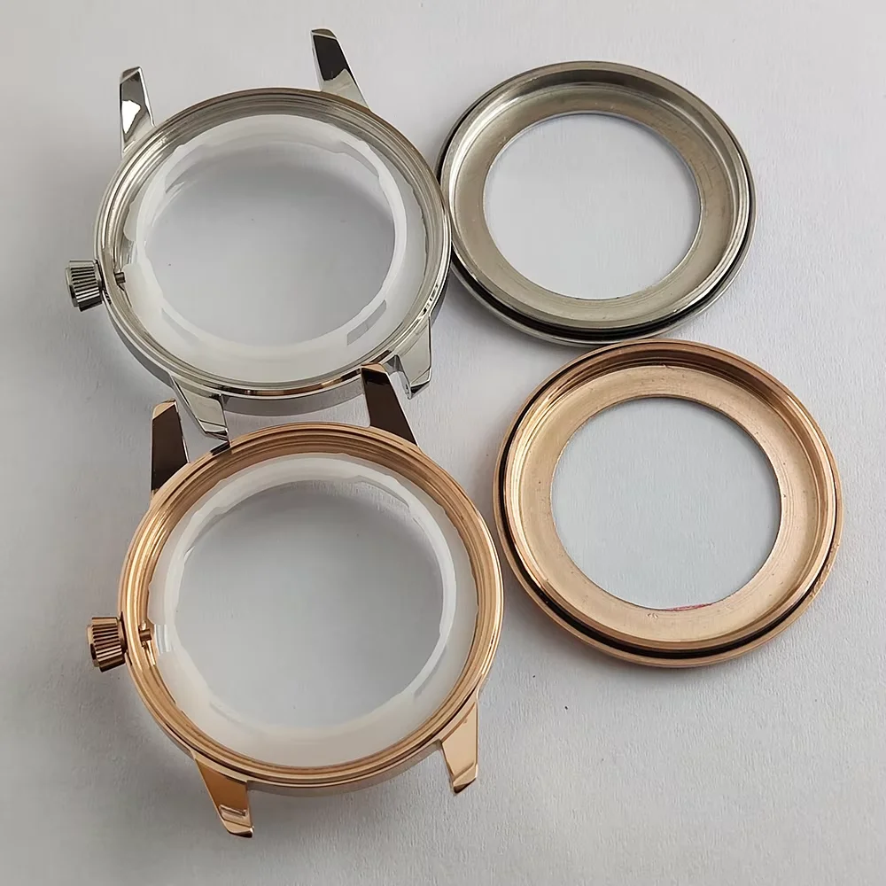 40mm NH35 case NH35 stainless steel cocktail party bubble glass case suitable for NH35/36 NH38 movements