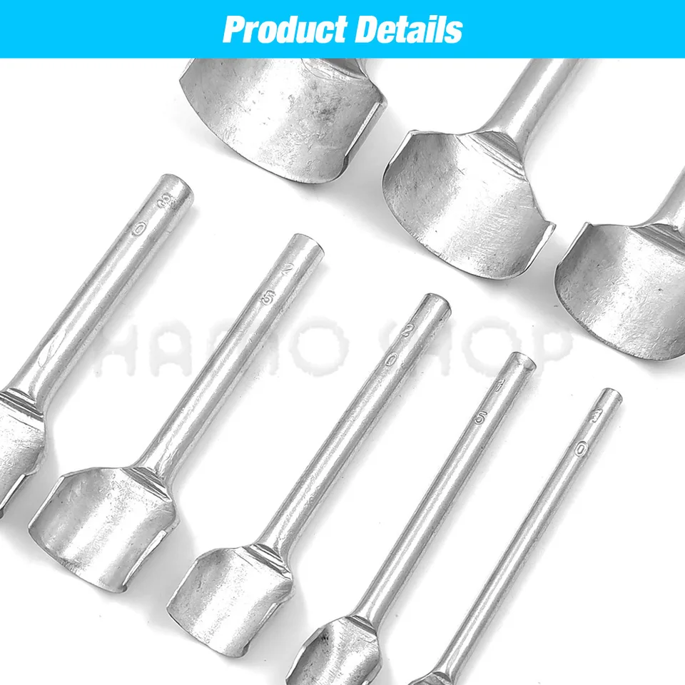 Strumento Di Punzonatura Per Taglierina Semicircolare In Acciaio A Forma Di Arco Fai Da Te Per Estremita Di Cinture Per Lavori Artigianali In Pelle 4 95041764 - Foto 2