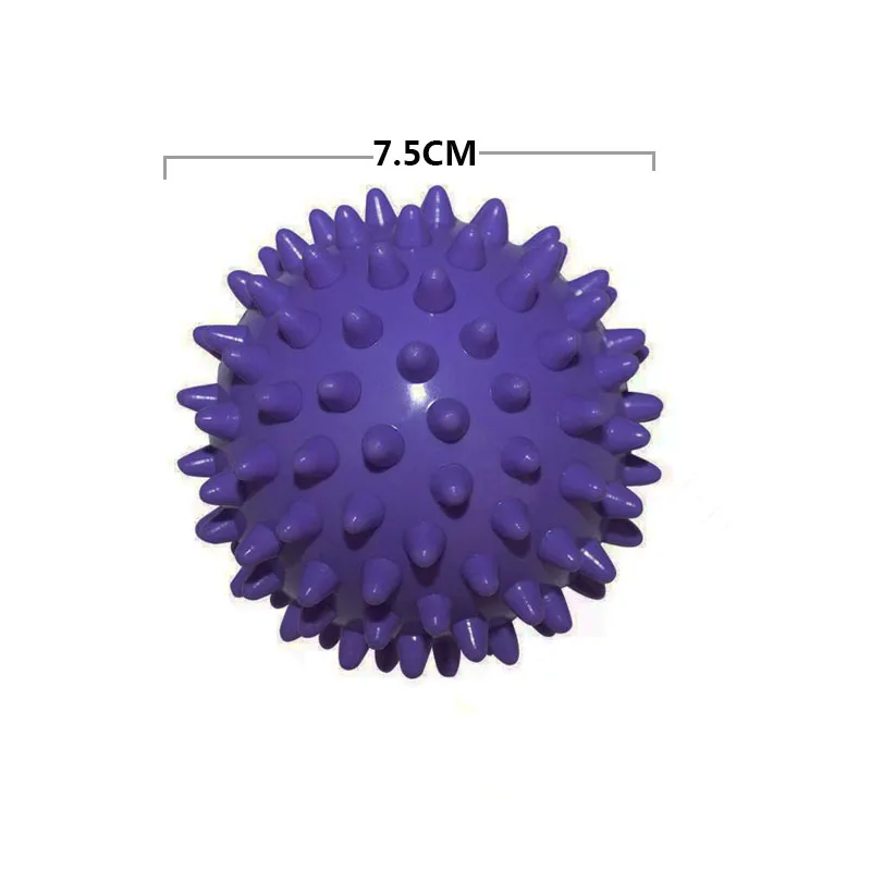 Massage Balls 7.5CM Spiky Myofascial Release Feet Back Hands Spiked Massager Yoga Exercise Fitness Muscle Knots Relax