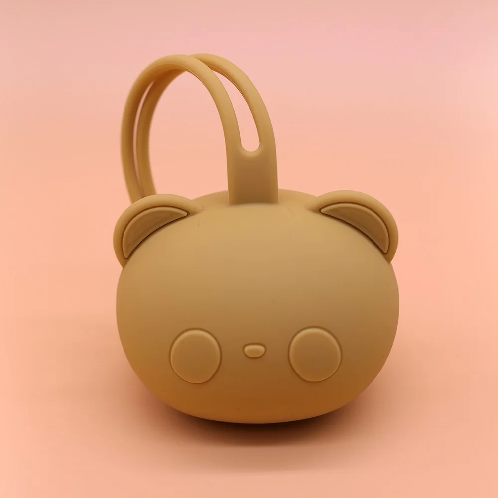 Free Name Printing Surprise Gift Baby Storage Box Pacifier Case Silicone Bag More Thoughtful and Unique