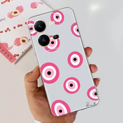Stylish Painted Soft Slim Phone Case with Bumper Protection for VIvo V25e (658)