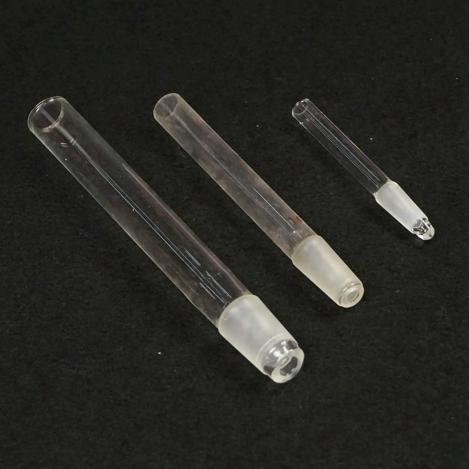 10 14 19 24 29 34 40 45 50 60 Single Male Joint Glass Straight Connect Adapter Tube lab glass adapter