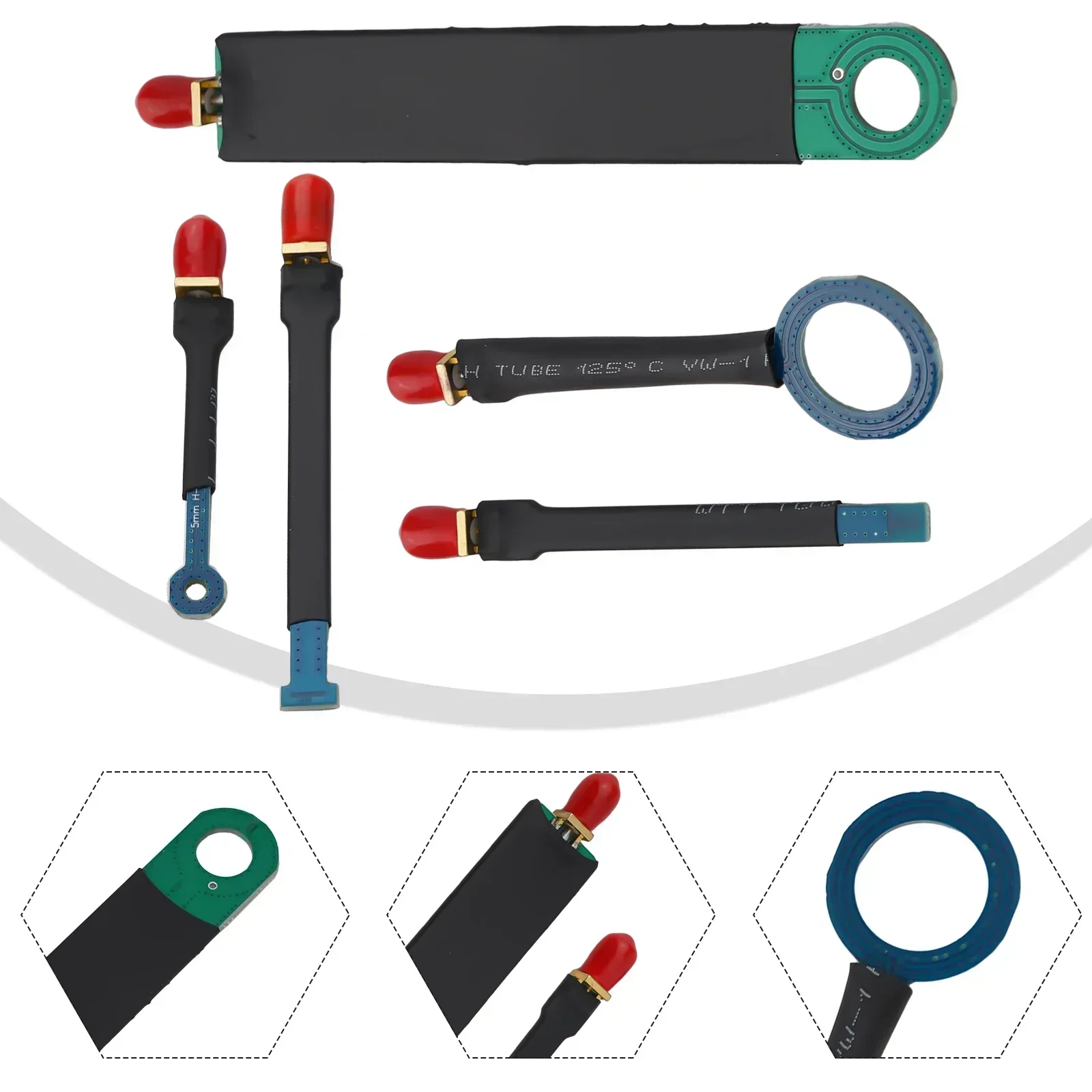 자기장 안테나 EMI EMC 분석 PCB 5 안테나, 좋은 유동성, 큰 방열, 외부 치아 내부 구멍