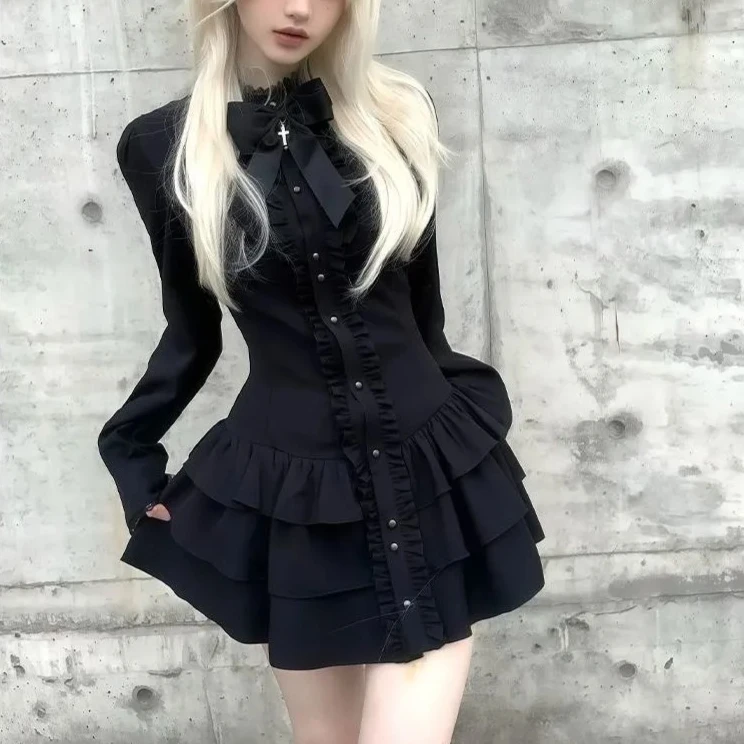 ตัวเลือกสินค้า ชุด Gothic Lolita แฟชั่นย้อนยุค สวยสง่า งานปาร์ตี้