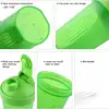New 400ML Blender Shaker Bottle with Stainless Ball BPA Free Plastic Protein Shakes Leakproof for Powder Workout Gym Sport 3