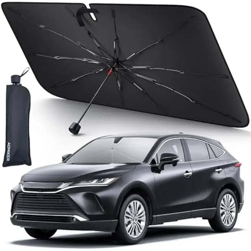 Car Sun Shade,Car Accessories Windshield Sun Shade,Cars Windshield Sun Shade Umbrella,Block UV Rays & Sun Heat Insulation