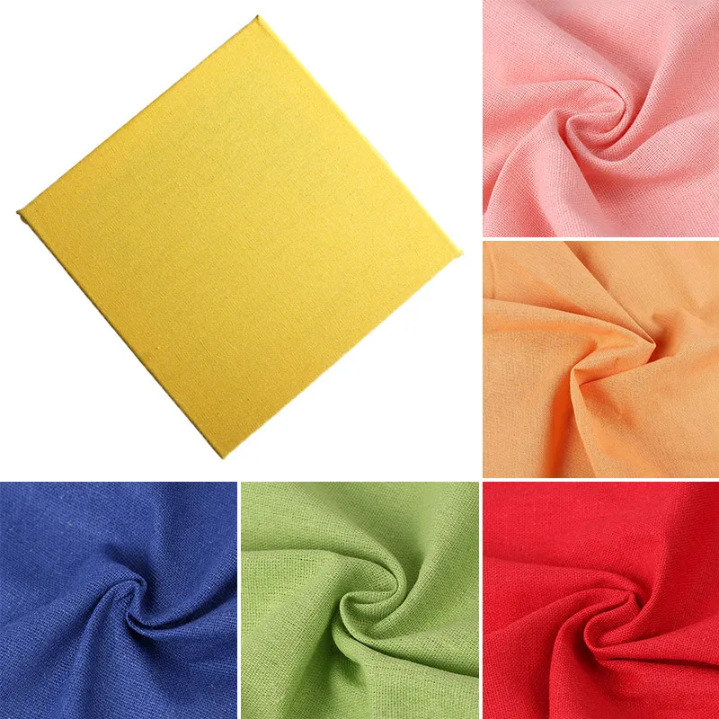 50x140cm Solid Color Embroidery Cloth Fabric For Needle Embroidery