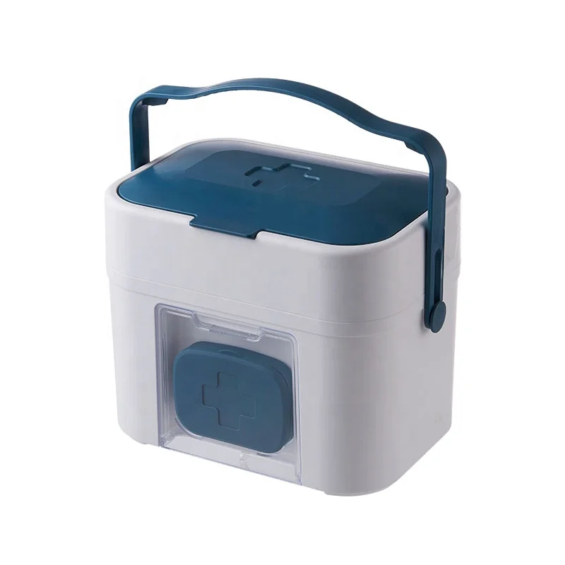 

Plastic Portable Wall Mount Medical Kit for Medicine Storage Box