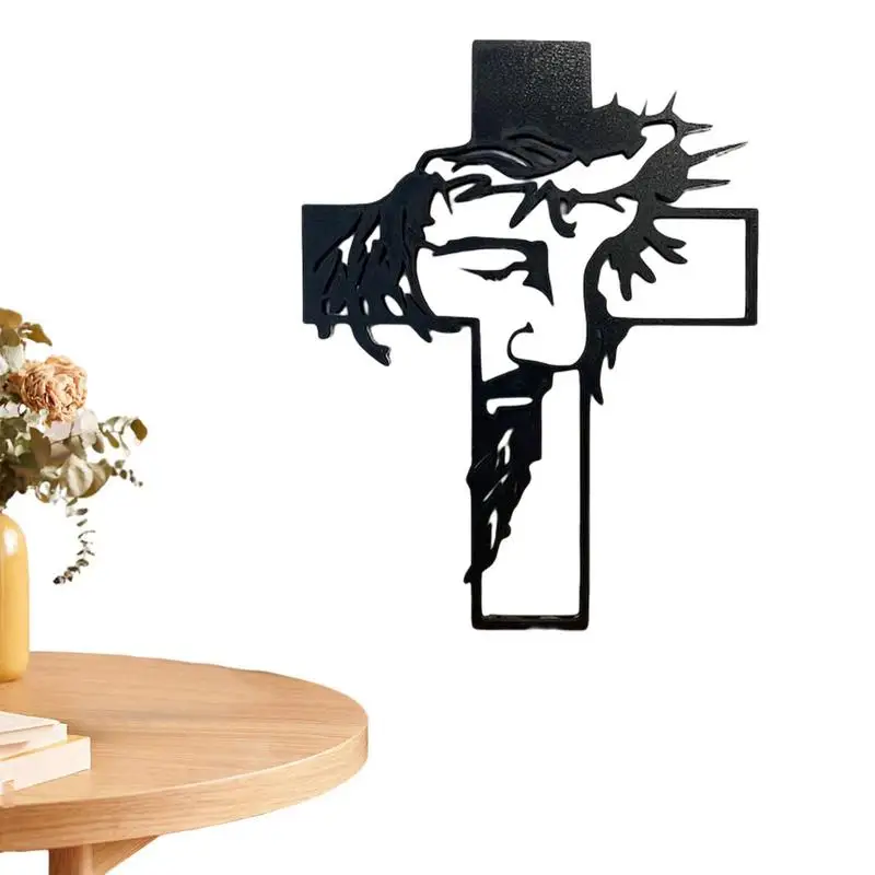 

Cross For Wall Decor Decorative Wood Hanging Wall Cross Hollow Out Cross Wall Art Decor For Home Living Room Church School
