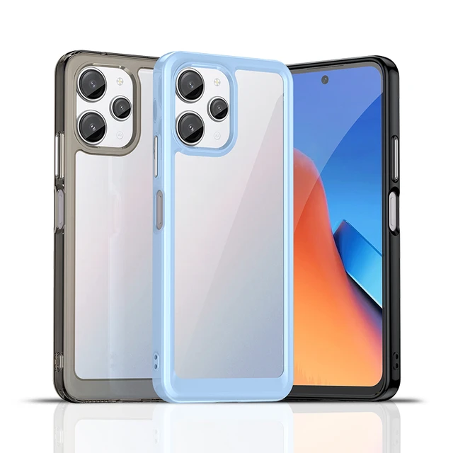 Fundas de teléfono transparentes para Xiaomi, cubierta trasera de TPU para Poco  M6 Pro, Poco M6Pro, M5s, M4, M3 Pro, 5g, X5, X4, X3, F4, F3 - AliExpress