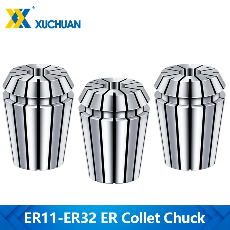 

Spring Collet ER Collet Chuck ER11 ER16 ER20 ER25 ER32 Spring Chuck for CNC Milling Lathe Tool Holder Milling Chuck