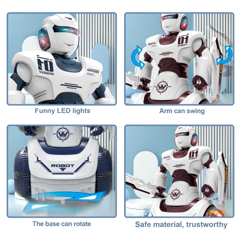 New Intelligent Early Education Robot Multifunctional Children's Toy Dance Remote Control Gesture Induction Children's Toy Gift 5