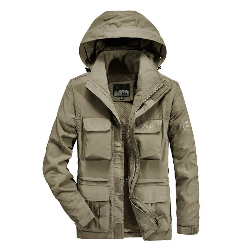 Men's Clothing for Men Parkas Jackets Motorcycle Jacket Winter Coat Male Man Varsity Spring New Coats & Anorak Overcoat Fashion