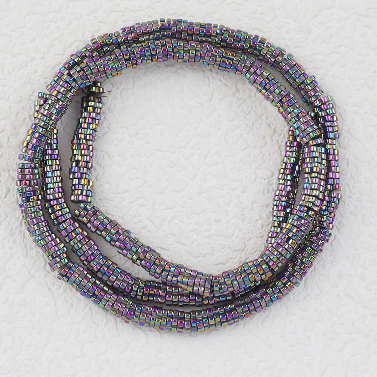 Gold-Plated Hematite Plum Blossom Beads
