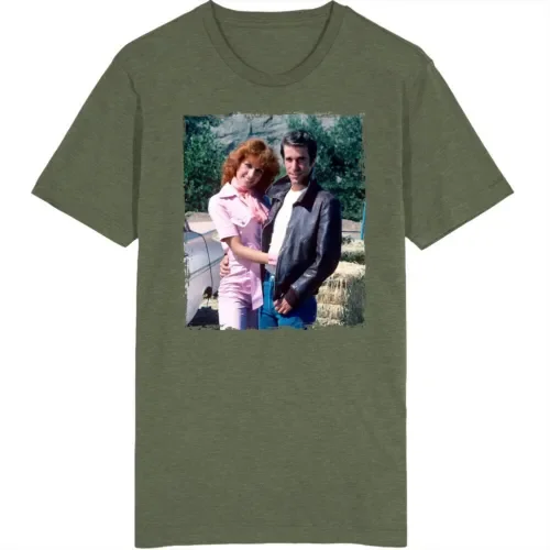 Maglietta Pinky Tuscadero E Fonzie Maniche Lunghe O Corte