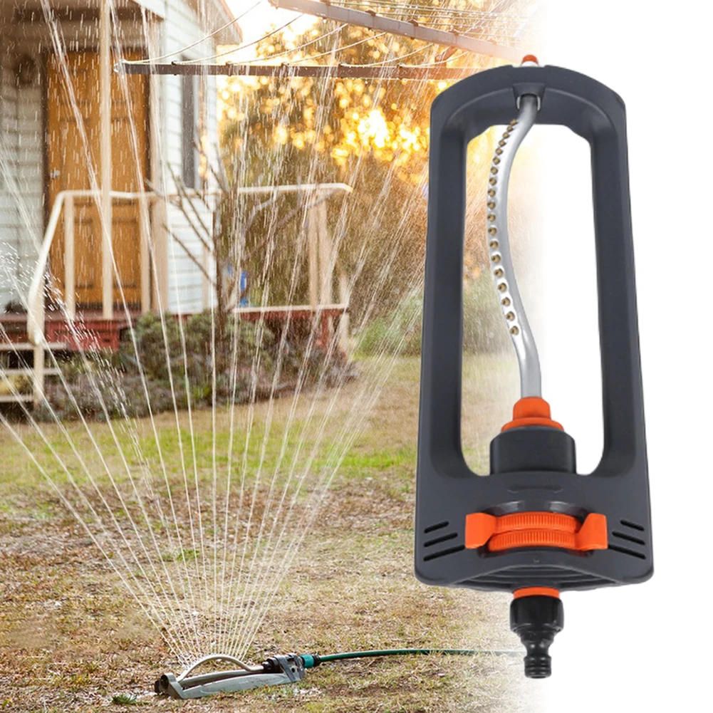 Garden Swing Sprinkler Yard Large Area Irrigation Oscillating Adjustable Lawn Park Watering System Accessories with 19 Nozzles garden sprinkler irrigation sprinklers