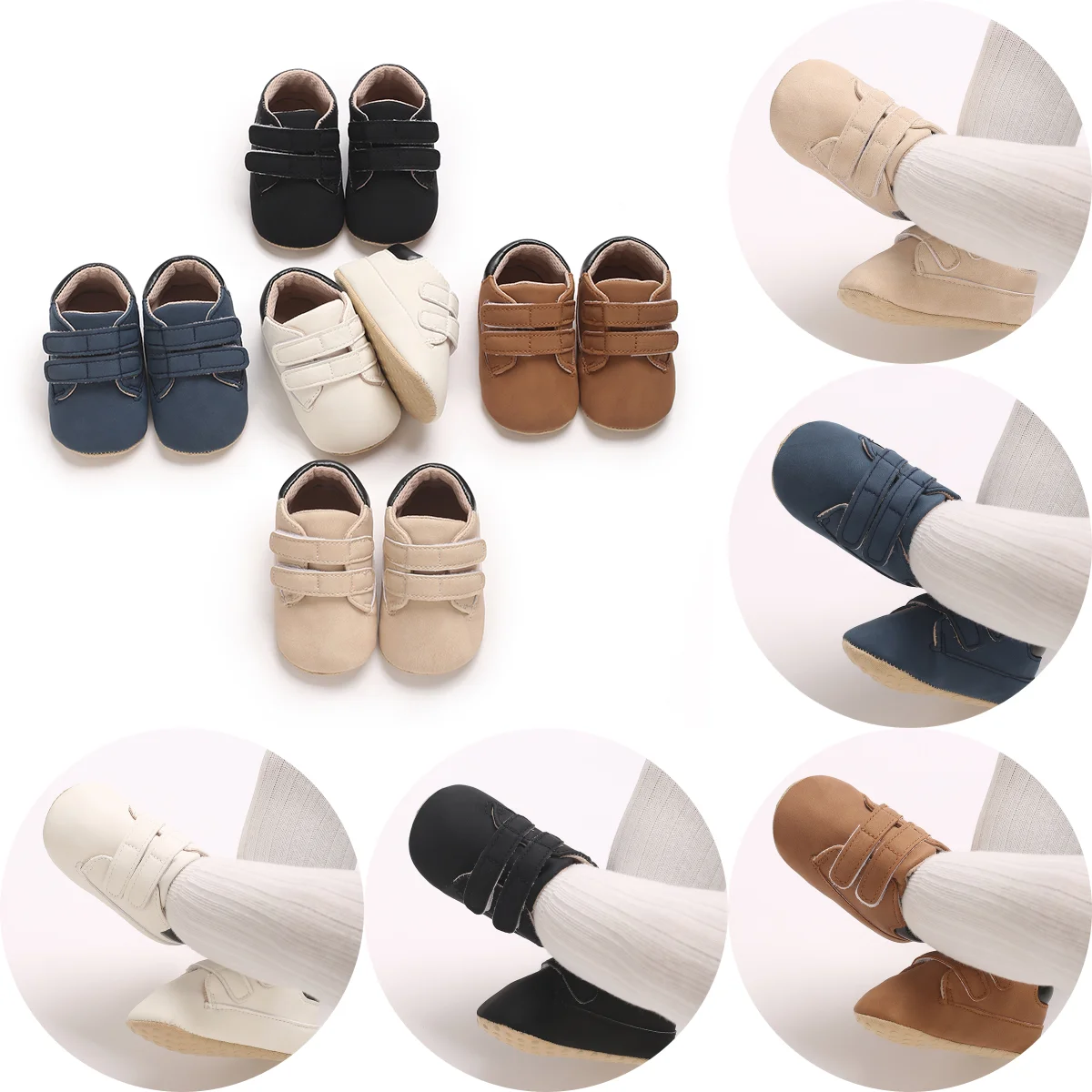 0-18Months Newborn Baby Girl Casual Canvas Shoes Flower Cotton Sole Non-slip Baby Shoes Female Infant First Walkers Crib