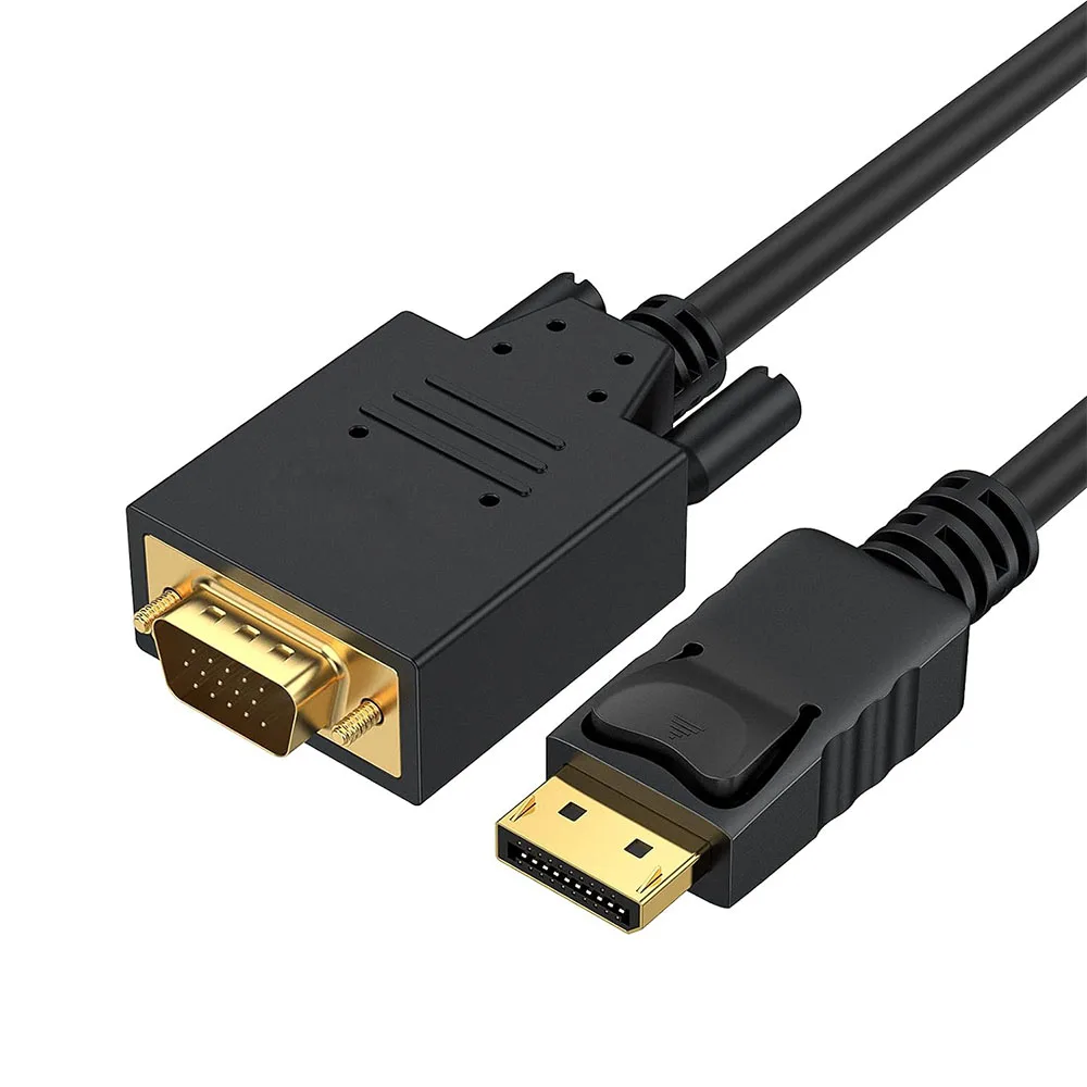 HDmatters DisplayPort to VGA Cable 1080P DisplayPort DP to VGA