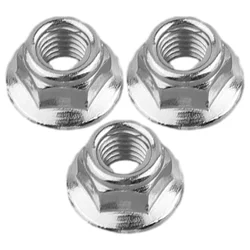 10pcs Stainless Steel Cap Nut For Lawn Mower For Lawn Mower Cutter head Garden Mowers Battery Trimmers Protective Gasket Nut