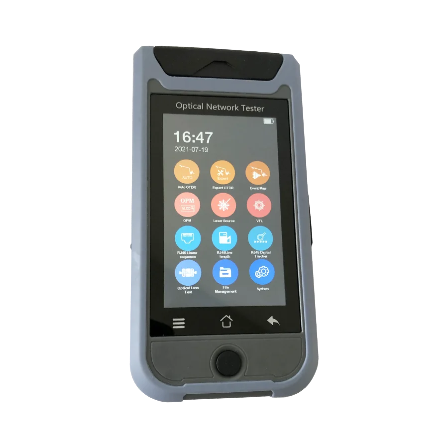 

Fiber Optic Reflectometer Touch Screen Event Map Ethernet Cable Tester