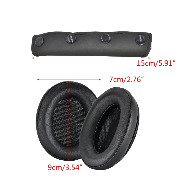 Comfort Ear Pads Headband Cover for Srhythm NC25 NC35 Headphone Earpads  Comfortable Earpads Noise Cancelling Cushion 24BB - AliExpress